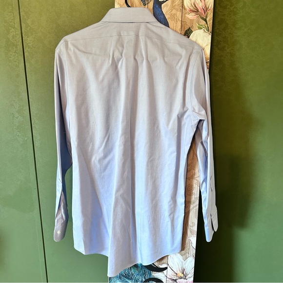 🖇️ Brooks Brothers 15-32 Milano Fit Light Blue Button Down Dress Shirt - Picture 5 of 5